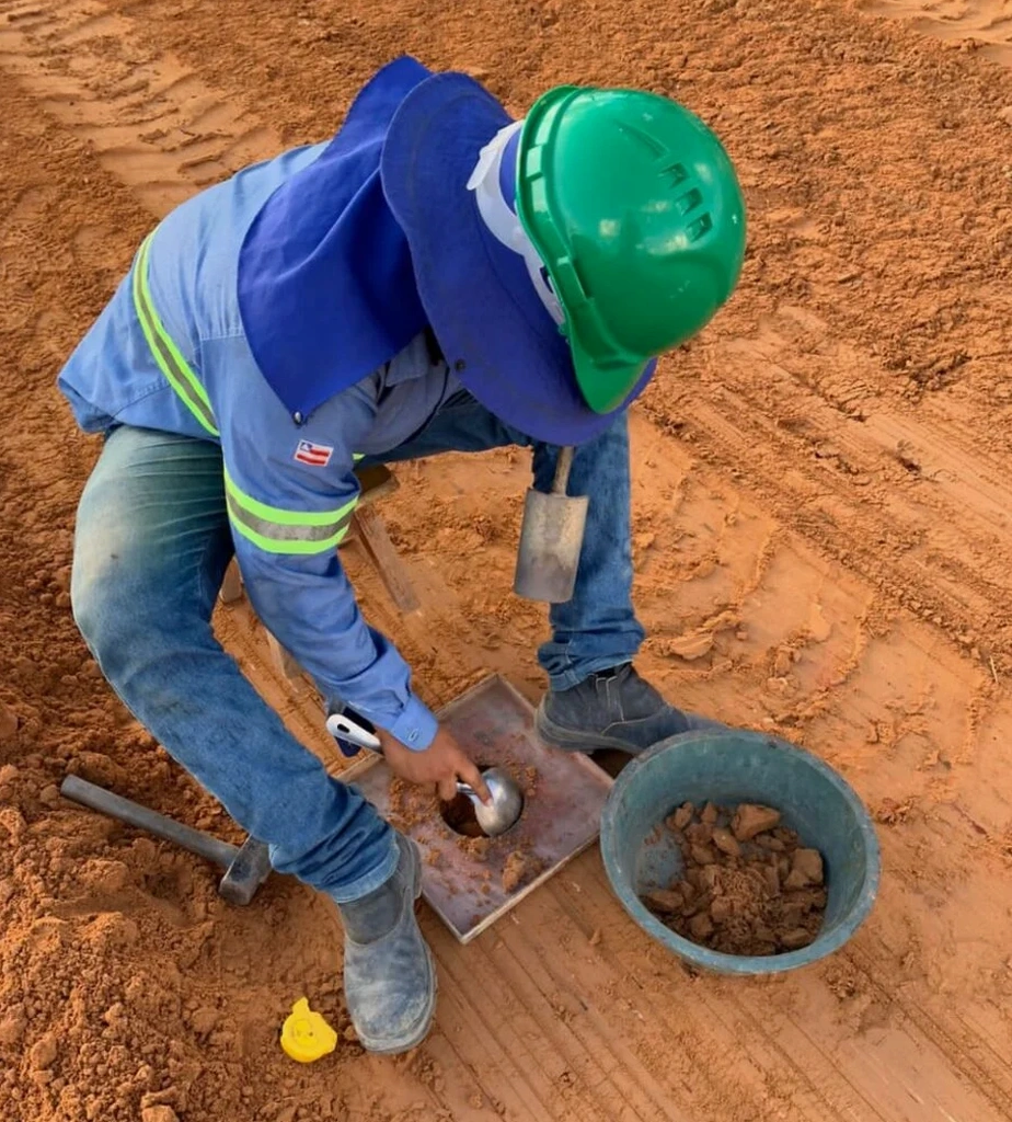 Field Density Testing (Sand Cone Method) for Earthwork Compliance in Durham